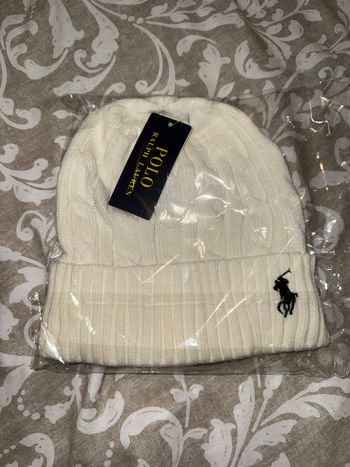 Bonnet ralph lauren neuf 