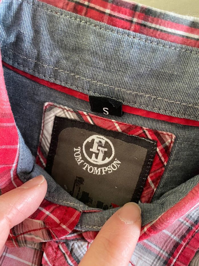 Chemise manches courtes Tom Tompson Taille S - photo numéro 3