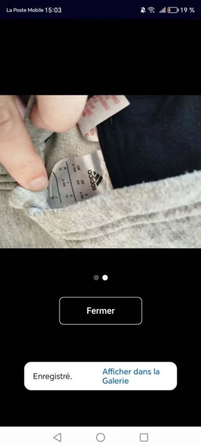 Veste Adidas 6**9 mois - photo numéro 2