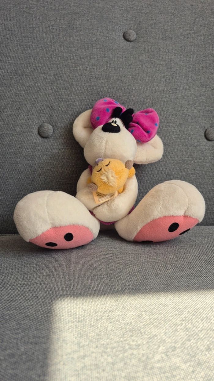 Peluche Diddl diddlina Pimboli année 2000 - photo numéro 2