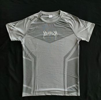 Youngla compression t shirt dark streetwear workout musculation