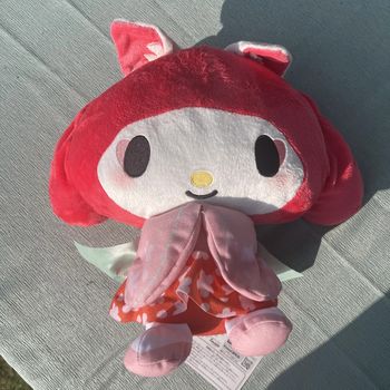 Hello Kitty Peluche My Melody Kimono Japonais Rouge Sanrio Characters Furyu