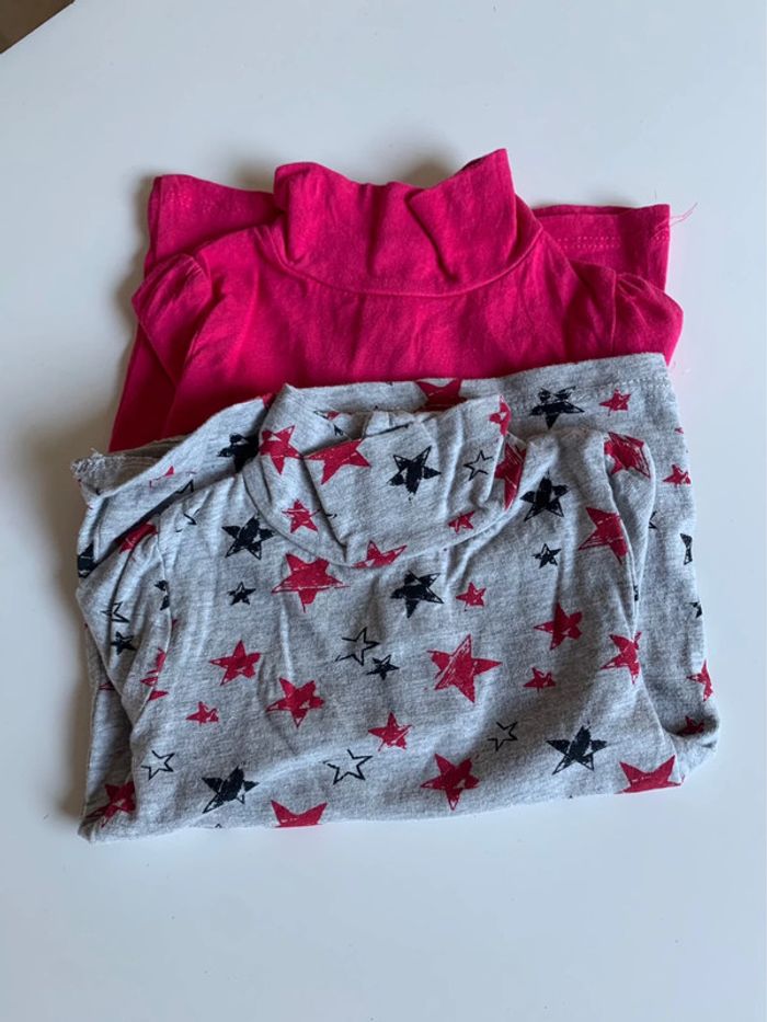 Lot teeshirt manches longues