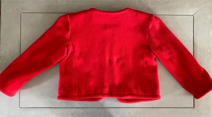 Veste vintage Casablanca par Hélène Racine rouge taille 36/38 fabrication française à Marseille - photo numéro 16