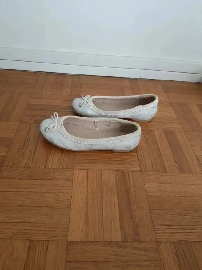 Ballerines 29 grise kiabi - photo numéro 3