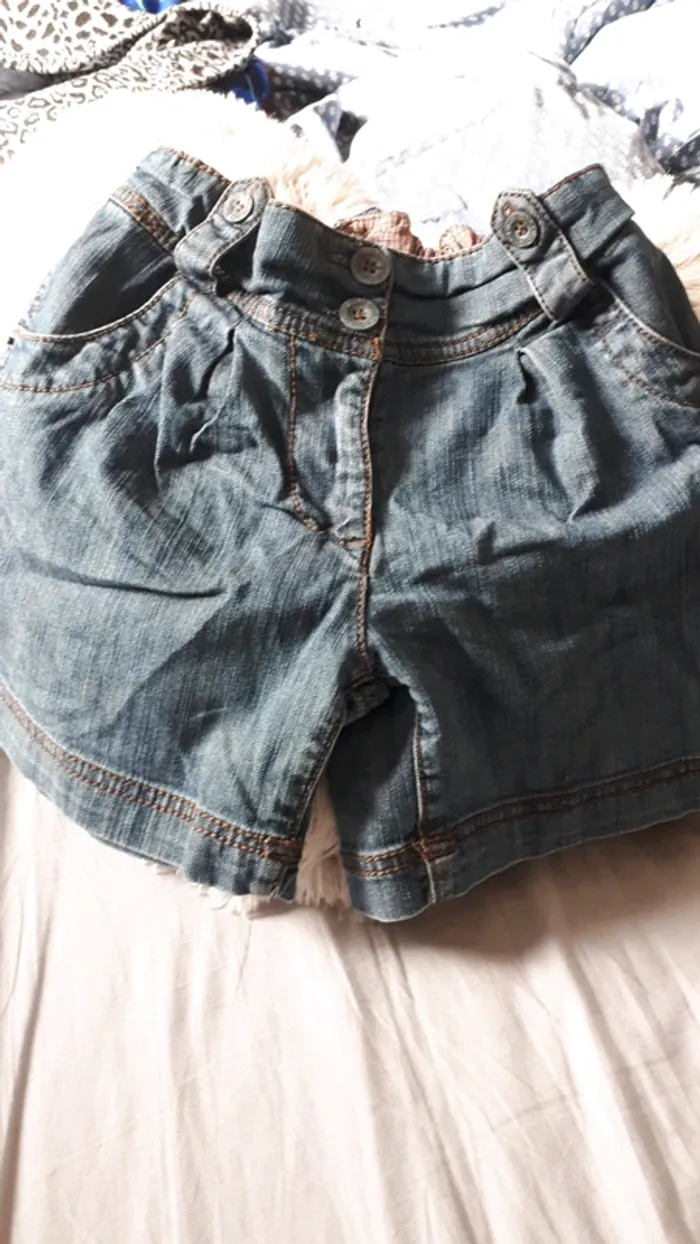Short en jean