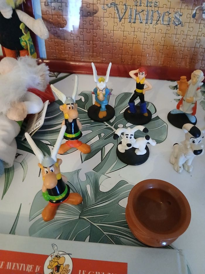 Lot de 27 figurines peluche bd tableau puzzle astérix et obélix - photo numéro 5