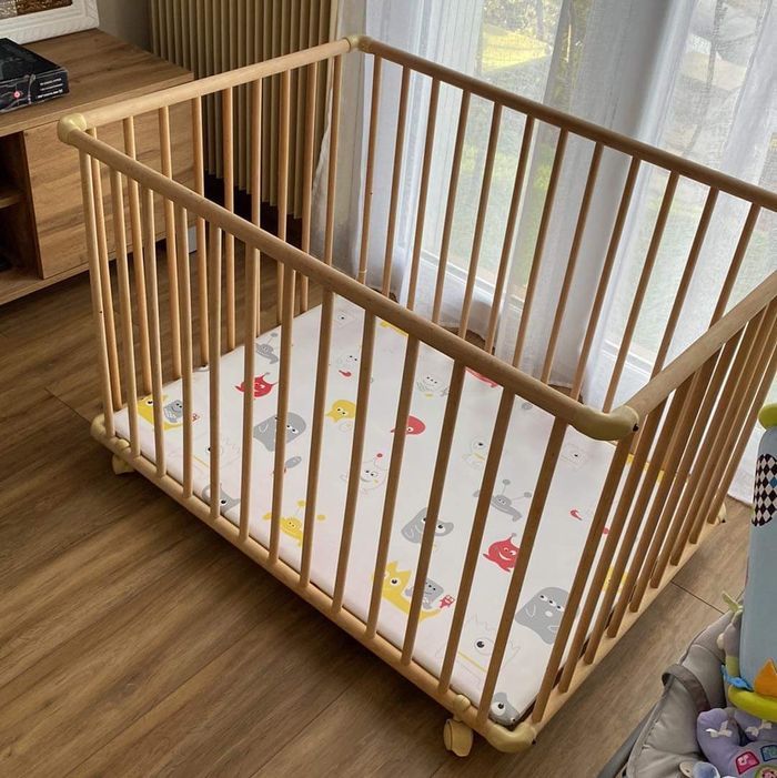 Parc en bois (100x100)