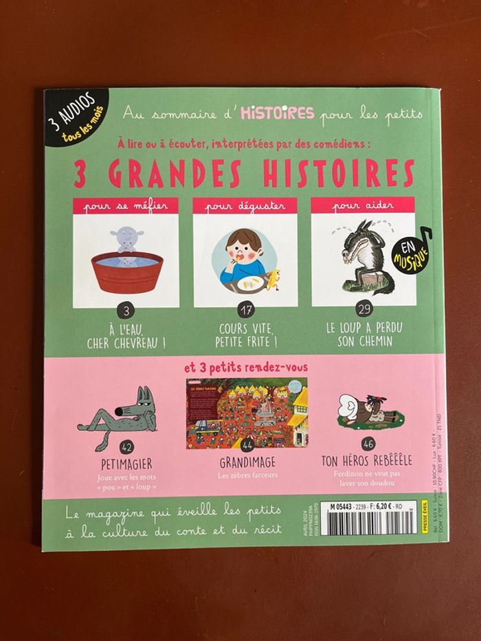 Lot 2 magazines Toupie et Histoires pour les petits - photo numéro 5