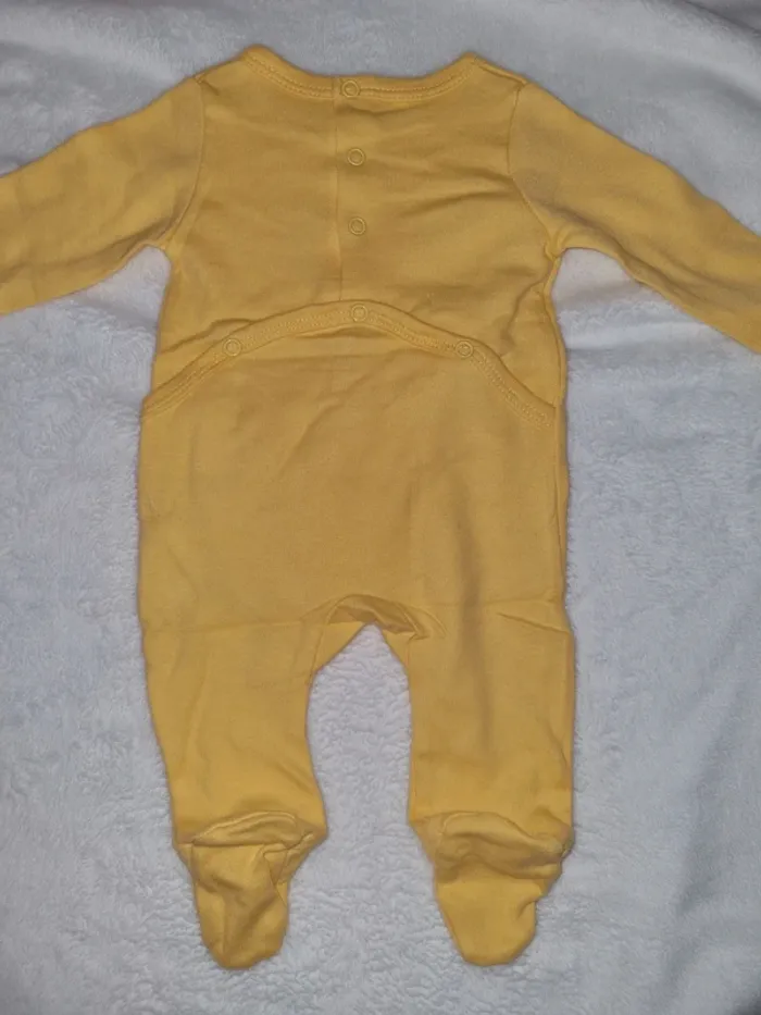 Pyjama en coton taille 1 mois 56 cm - photo numéro 2