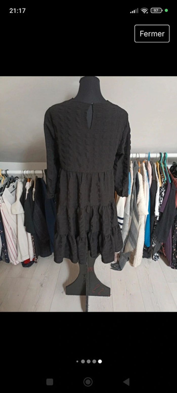 Robe noir Zara M - photo numéro 2