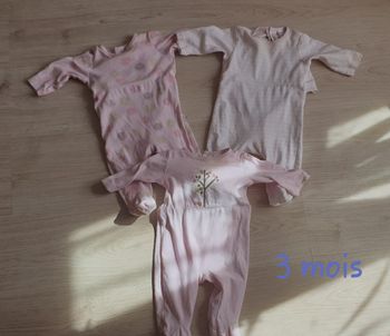 Lot de 3 pyjama 3 mois