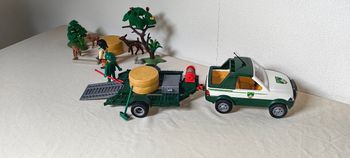 Playmobil, lot gardes forestier 