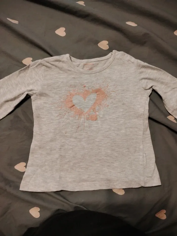 Tshirt manches longues complice 24 mois