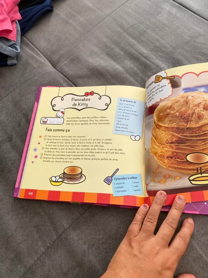Livre hello kitty surprises-parties sucrées recettes enfants - photo numéro 4