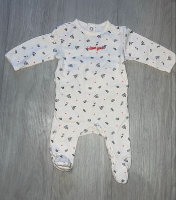 Pyjama bébé Kiabi – taille 1 mois