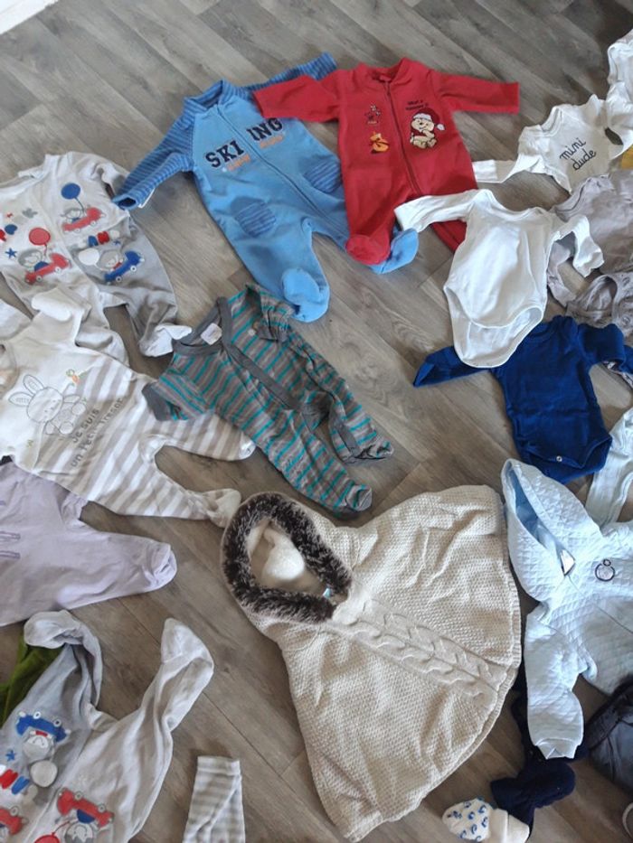 Gros lot 3 mois garçon hiver 40 pièces - photo numéro 2
