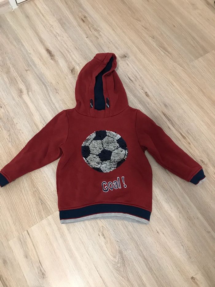 Sweat en sequin taille 5 ans Sergent Major