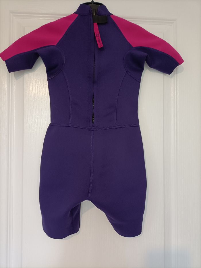Shorty aquatique Decathlon violet rose 6 ans - photo numéro 4