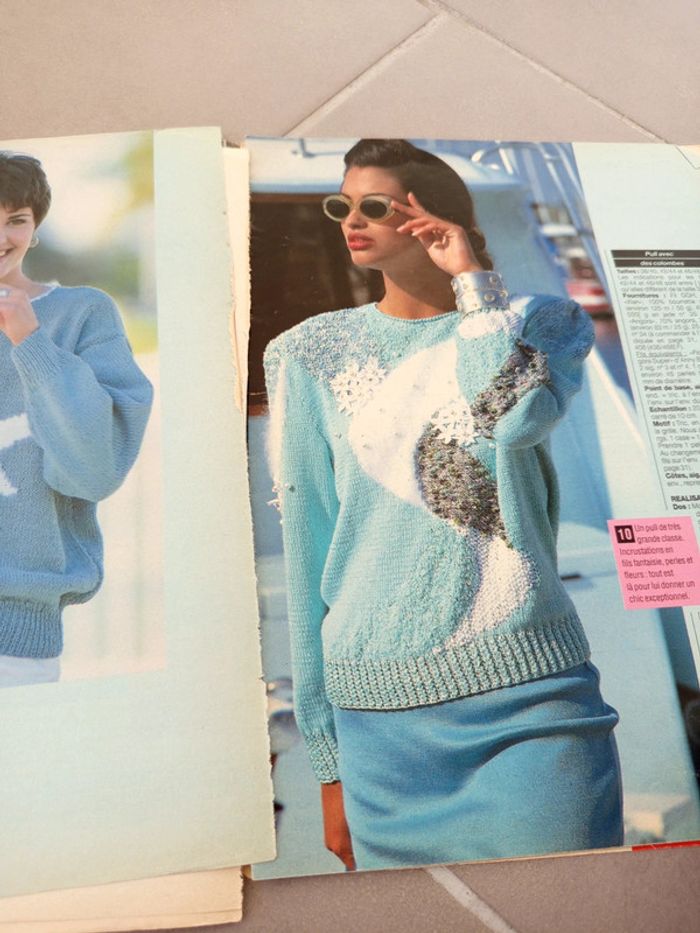 Magazine les plus beaux tricots sandra - photo numéro 4