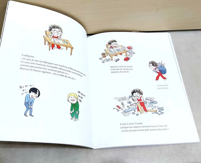 🌺 Livre (école des loisirs) : La machine de Michel - photo numéro 4
