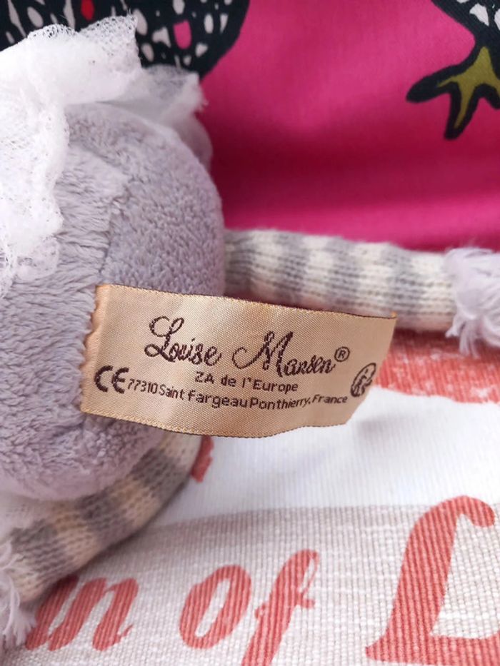 Peluche souris Louise Mansen 23 cm - photo numéro 4