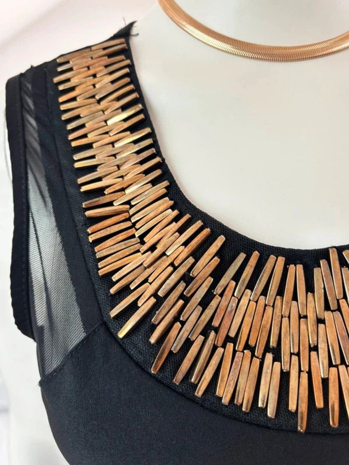 Robe moulante noir TS/M - photo numéro 4