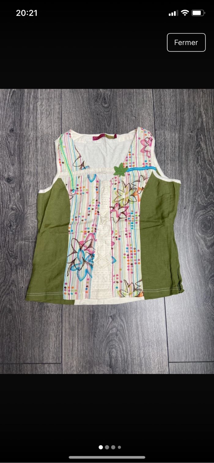 Débardeur neuf femme taille 38 marque Enjoy
