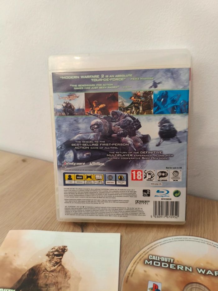 Jeu PS3 call of duty modern Warfare 2 - photo numéro 4