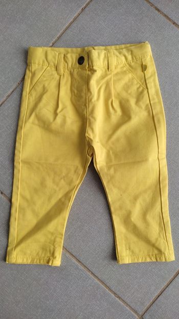 Pantalon jaune Obaibi T.12 M