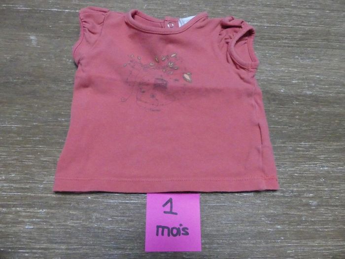 Lot 4 t shirts fille