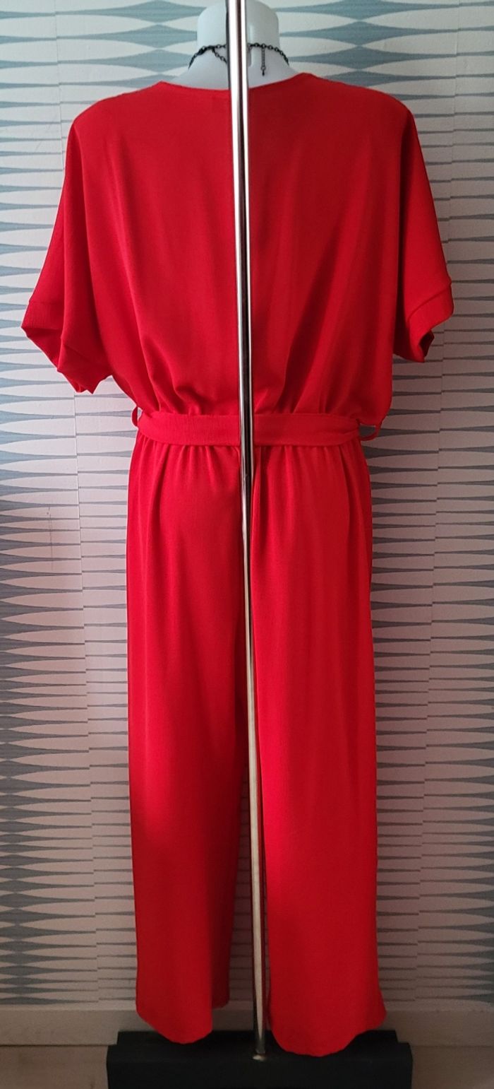 Combinaison pantalon rouge taille unique (42-48) neuve avec étiquette Kazaka by Pulpeuse et Chic - photo numéro 8