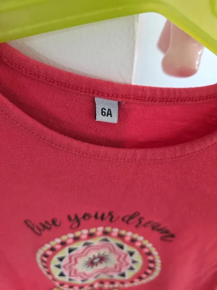 T-shirt manches longues 6 ans - photo numéro 3