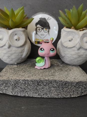Littlest Petshop LPS Pet Shop Hasbro Snail Escargot 128 #geektradelpsescargot