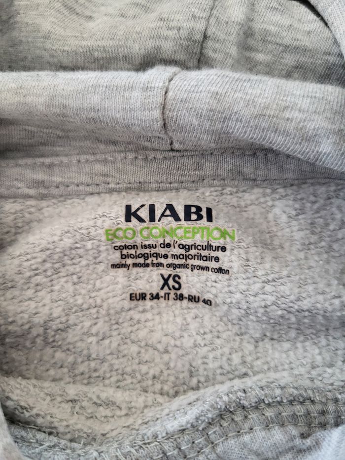 Sweat-shirt à capuche taille XS soit 12 ans - photo numéro 3