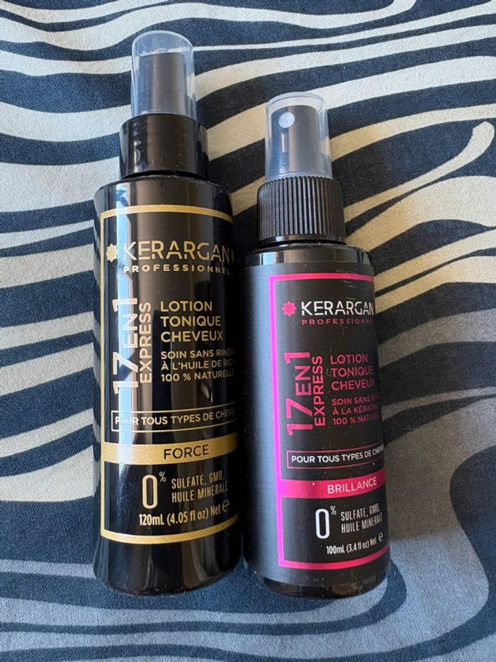 Lot de 2 produits Kerargan neufs