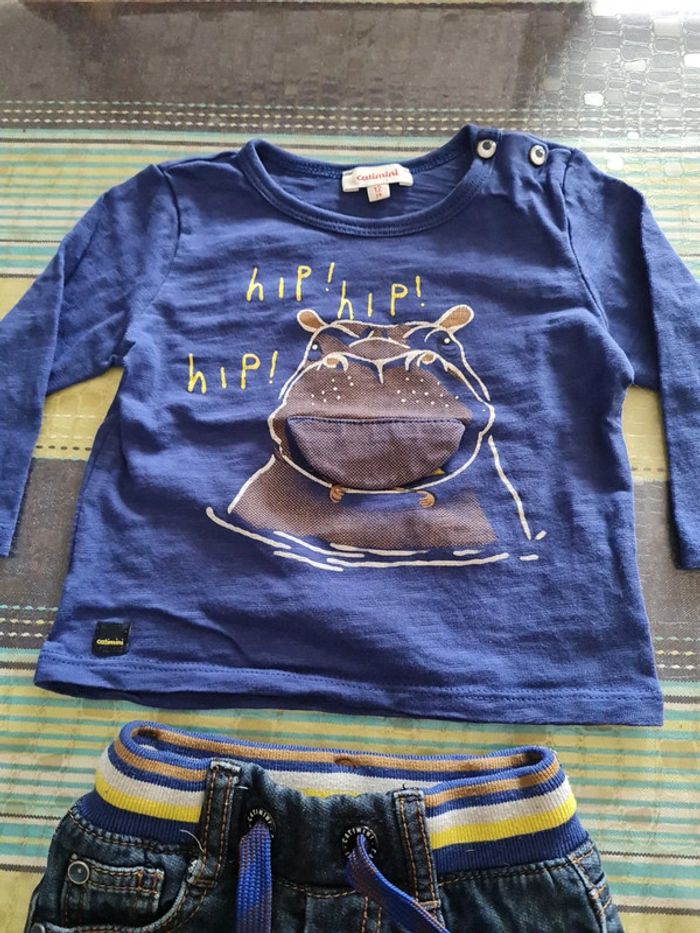 Ensemble Catimini 12 mois - photo numéro 2