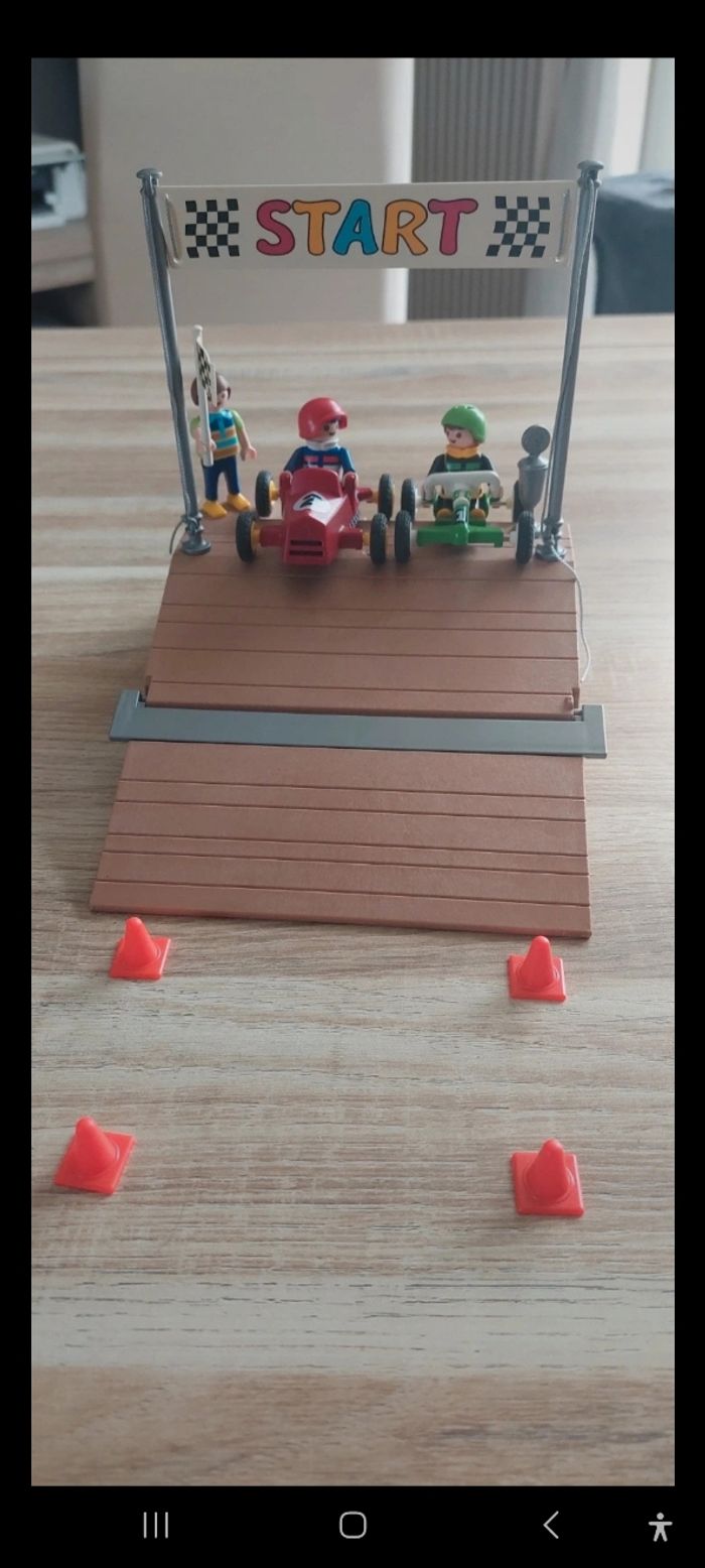 Piste de course playmobil