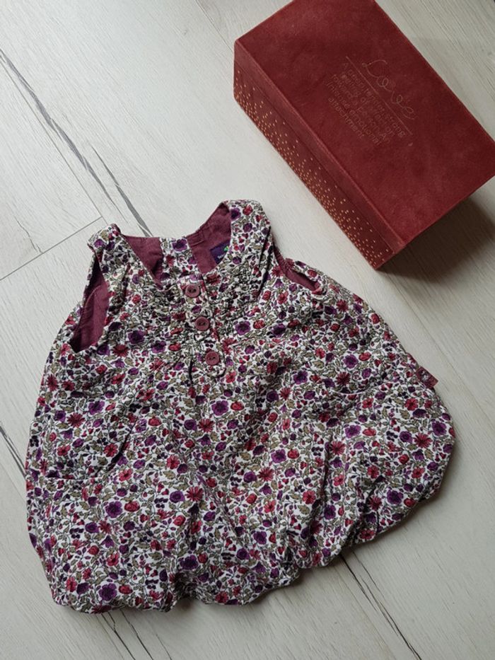 Robe boule hiver fille sergent major 3mois liberty