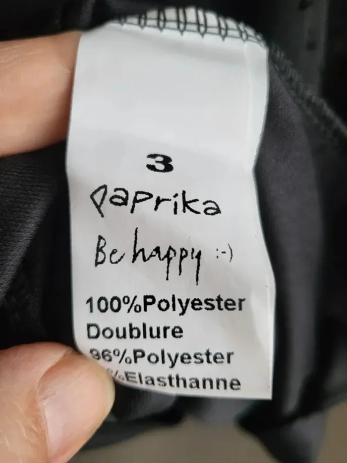 Robe noire neuve Paprika 48 50 magnifique - photo numéro 11
