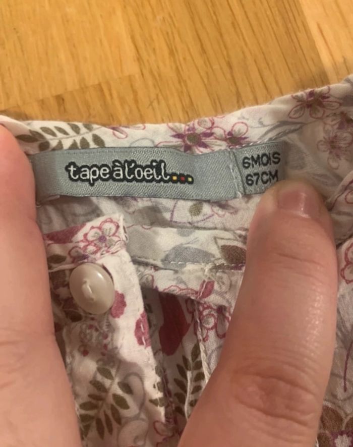 Ensemble haut+legging Tape à l’œil 6 mois - 68 cm - photo numéro 5