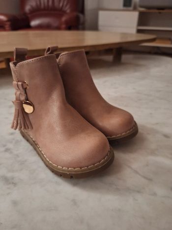 Bottines bubble kids rose