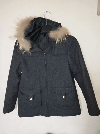 Manteau capuche élégant