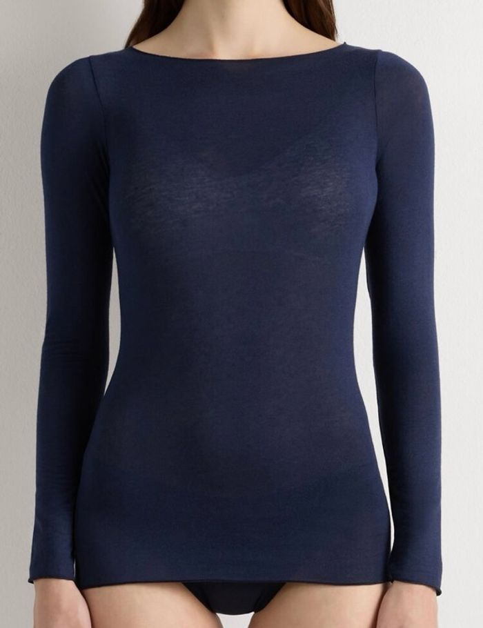 Ter shirt avec cachemire intimissimi - photo numéro 3