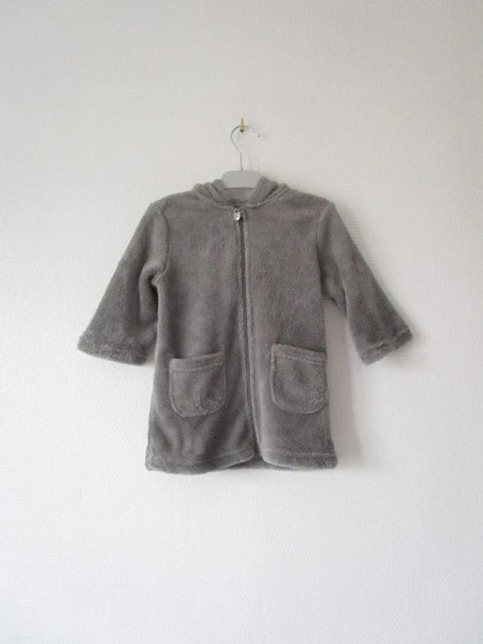 Peignoir gris Noukie's 18 mois TBE
