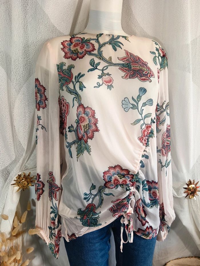 Pinko | Blouse fleurie | t 40 - photo numéro 2