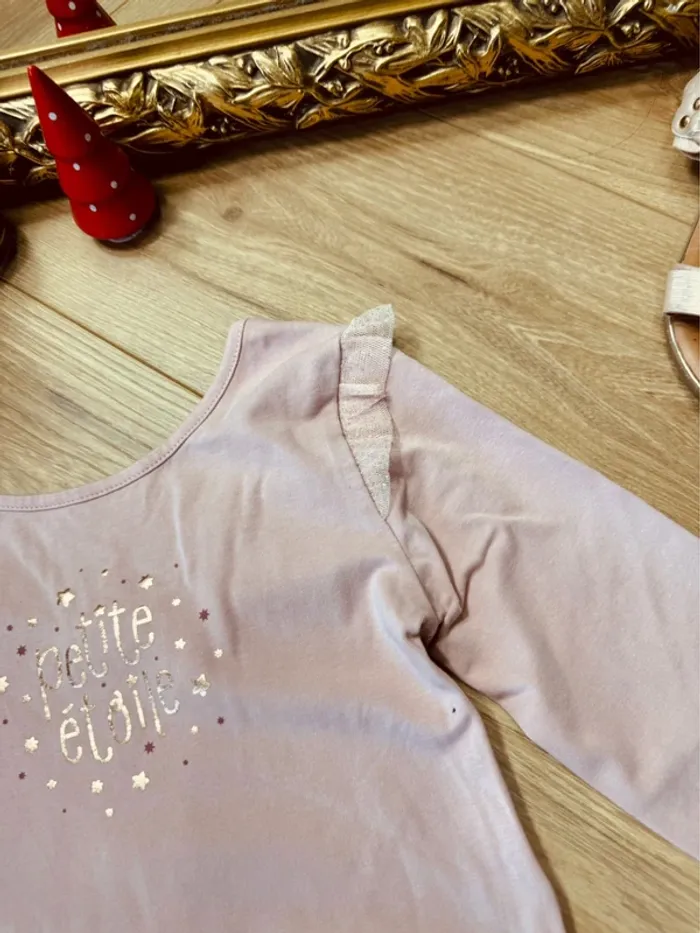 Taille 7-8 ans tenue 2 pièces fete fille Sergent Major rose * étoile * 🎄 - photo numéro 2