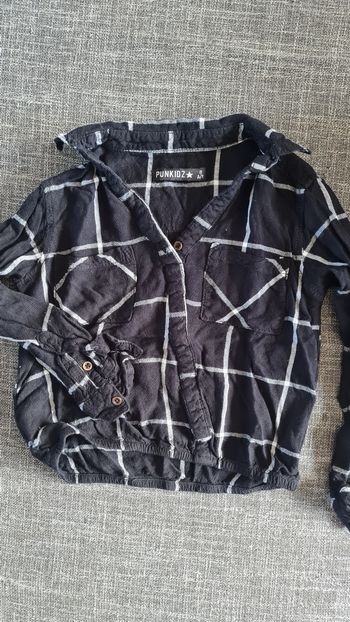 Blouse manches longues punkidz 8 ans