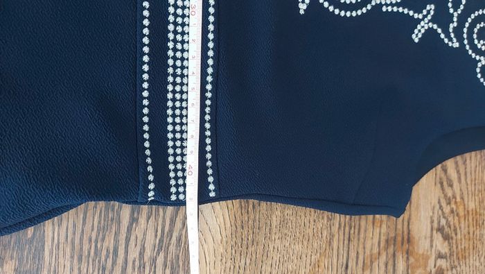 Robe bleu avec broderie K-design taille L - photo numéro 12