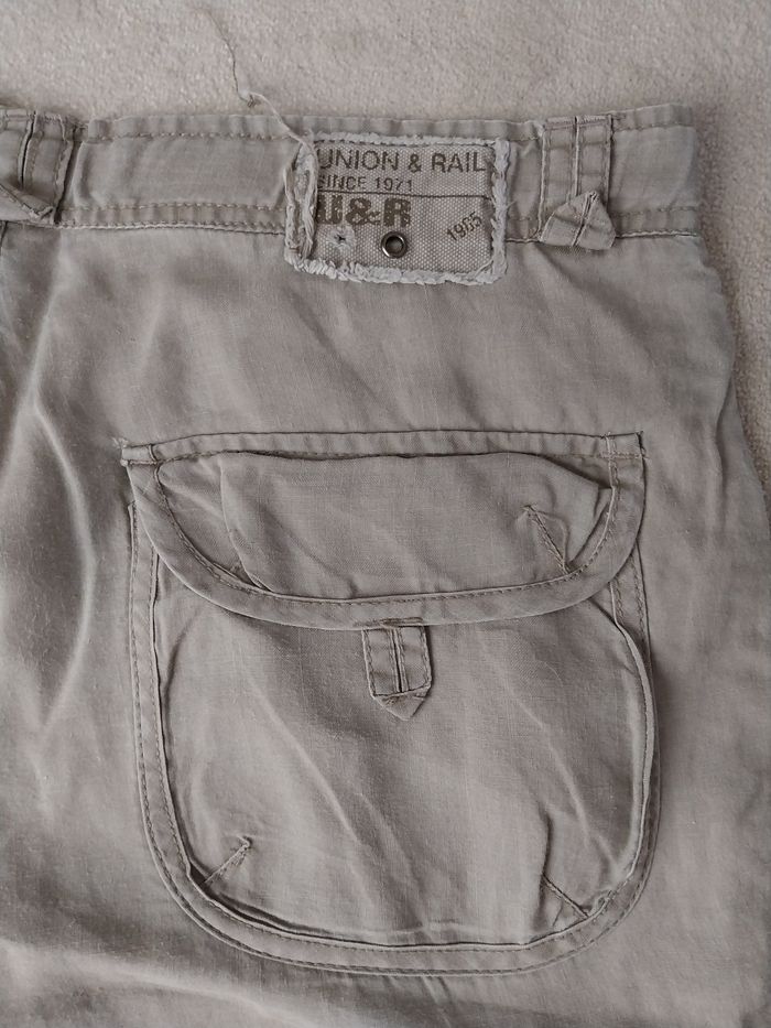 Short bermuda  lin - photo numéro 7